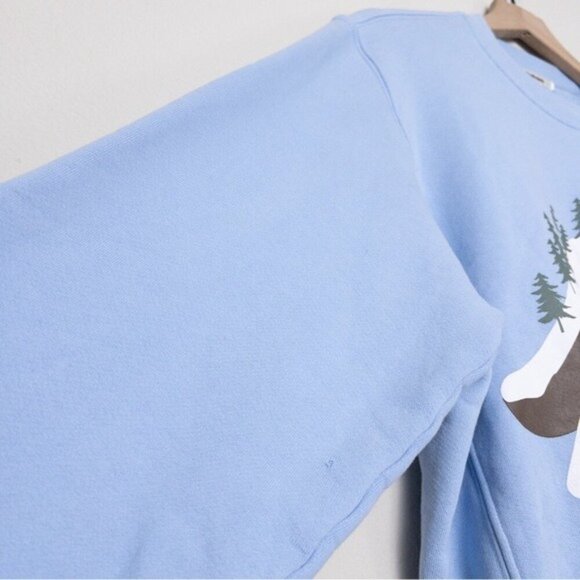NEW [SET] Madhappy Winter Outdoors Crewneck Sweatpants M Bluejay Inhale Exhale - Picture 6 of 16